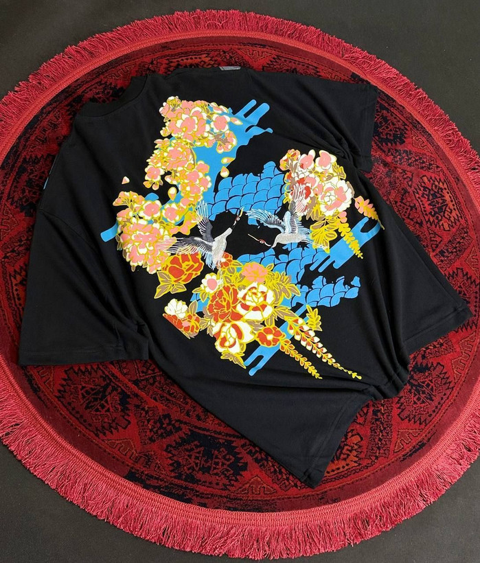 تیشرت مرغابی طرح ژاپنی
